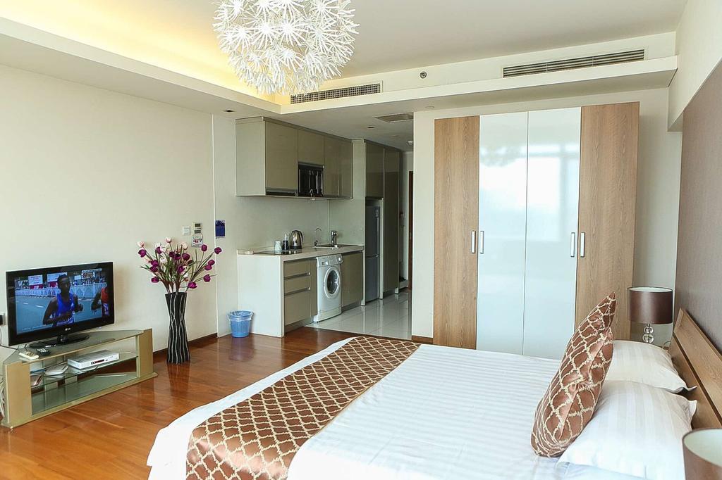 Tianjin Bangke Seaview Garden Hotel Apartment Zewnętrze zdjęcie